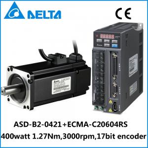 Delta B2 400watt AC Servo motor&driver with 17bit encoder